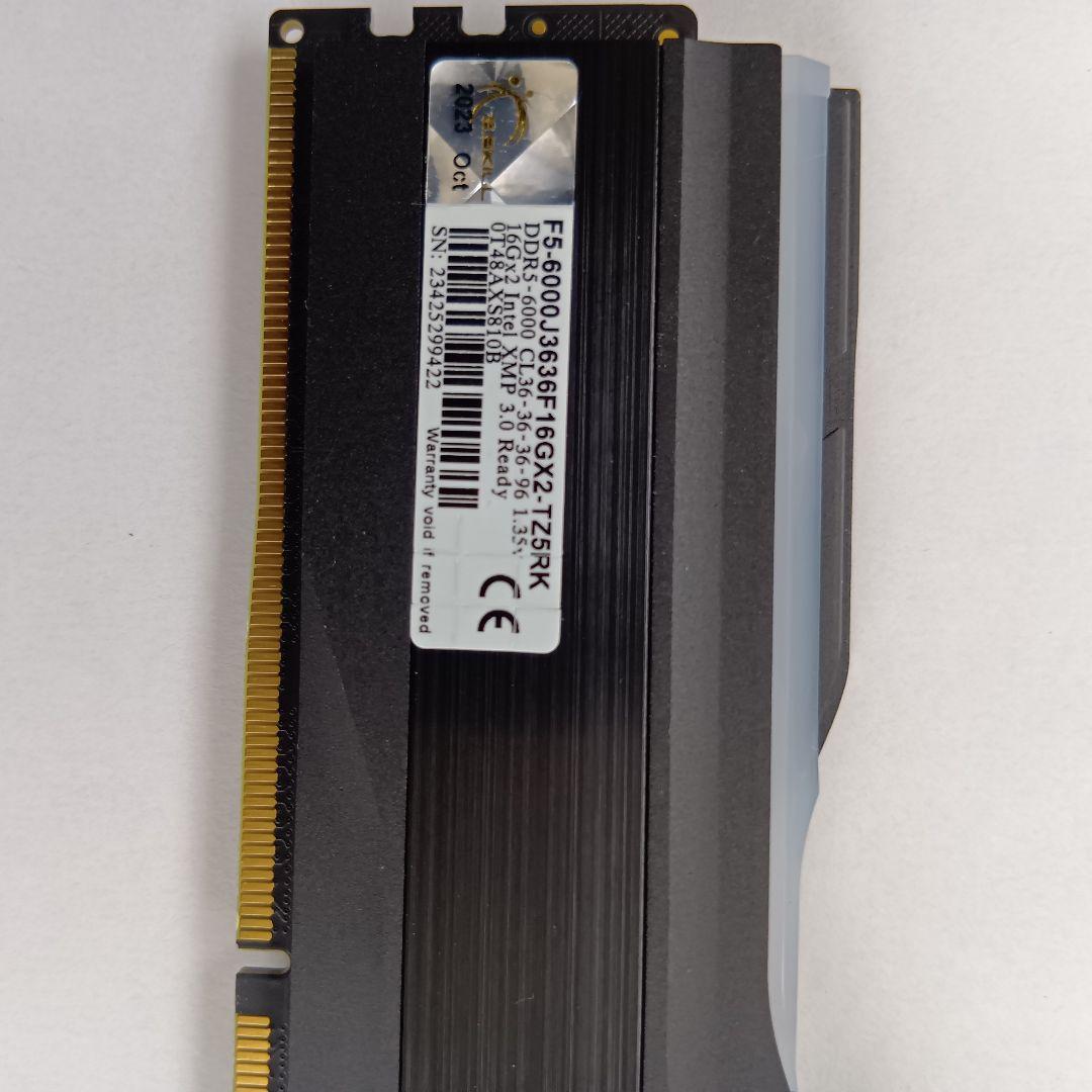 メモリー G.Skill Trident Z5 RGB 16GB x 2 DDR5