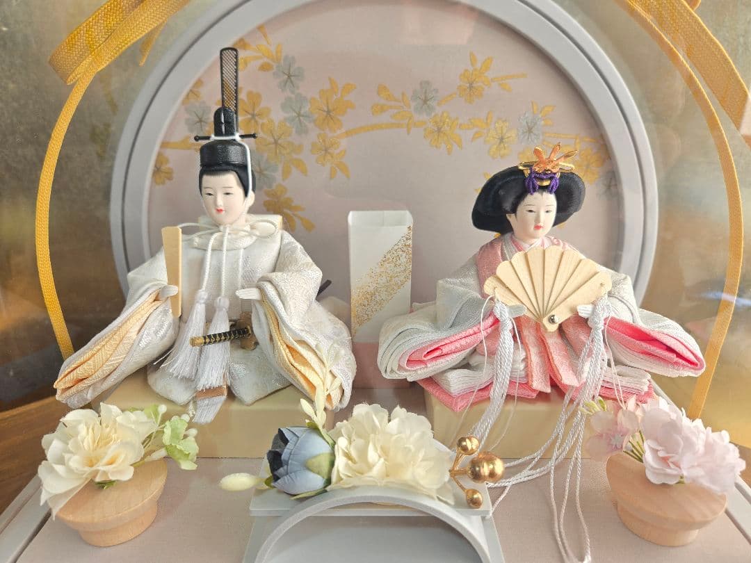 【一点限り】雛人形 ケース飾り　K62