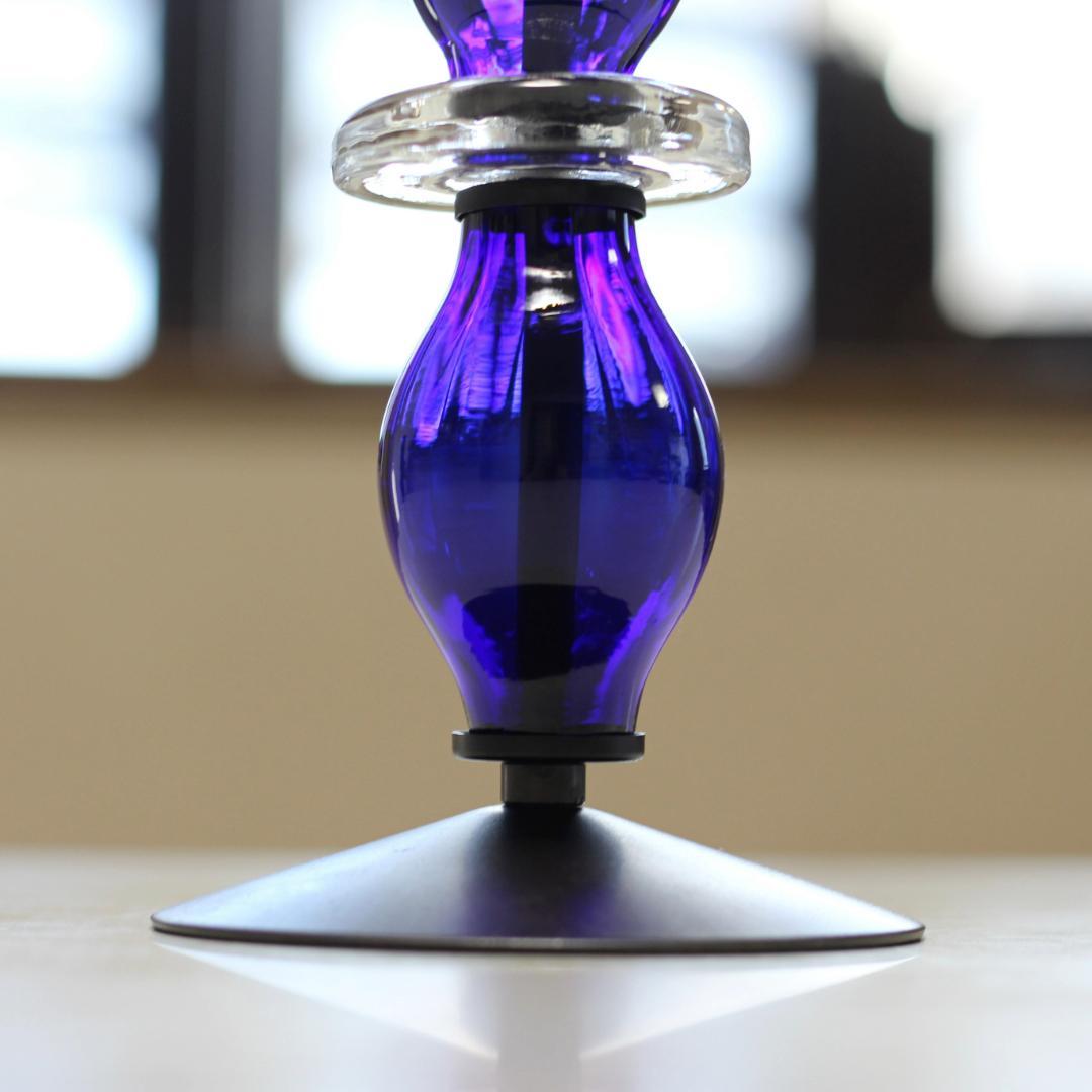 【美品・刻印】エリックホグラン　キャンドルホルダー オニオン型　2個セット