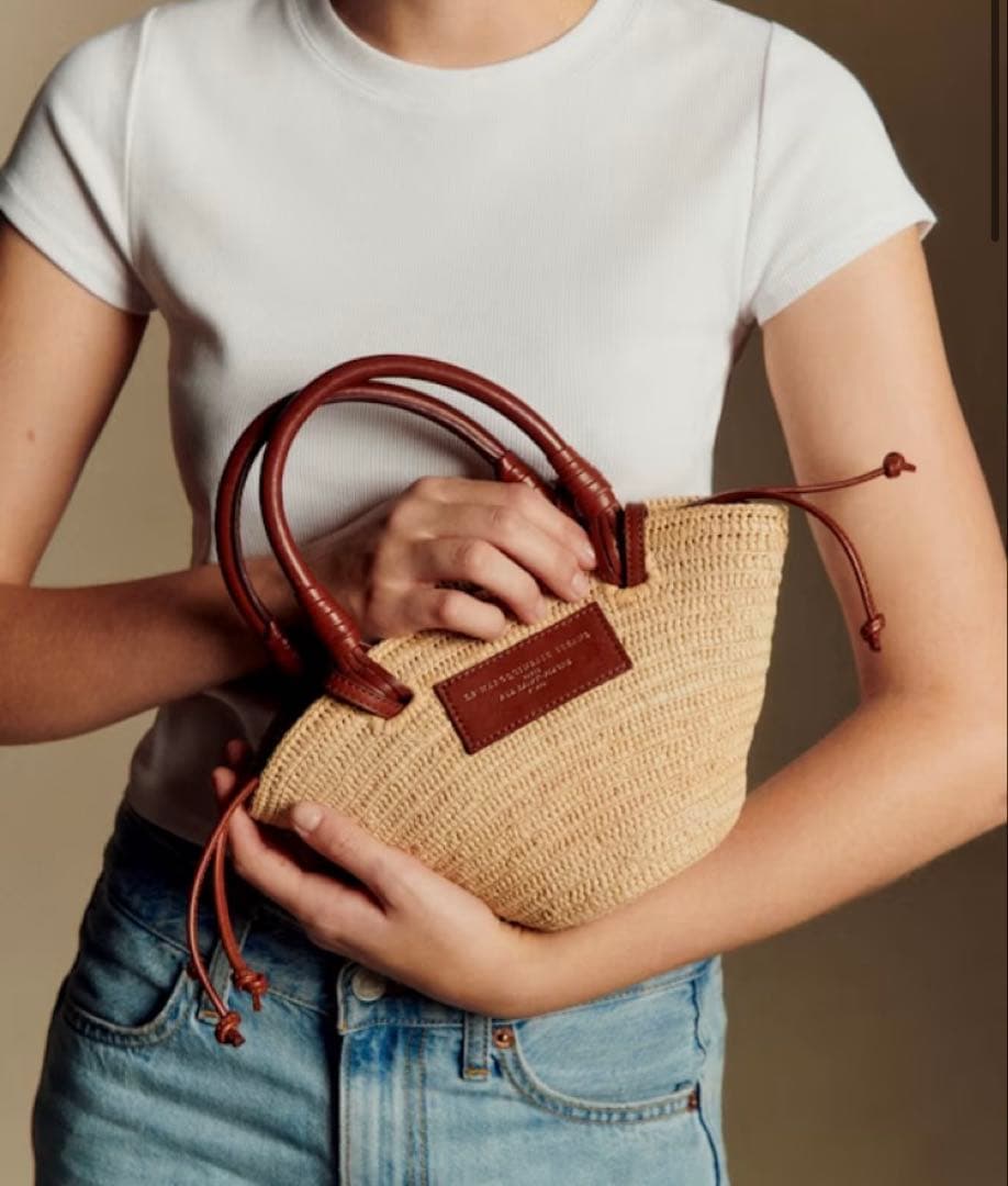 【正規品】sezane セザンヌ　カゴバッグ　ミニ　パニエ　ラフィア