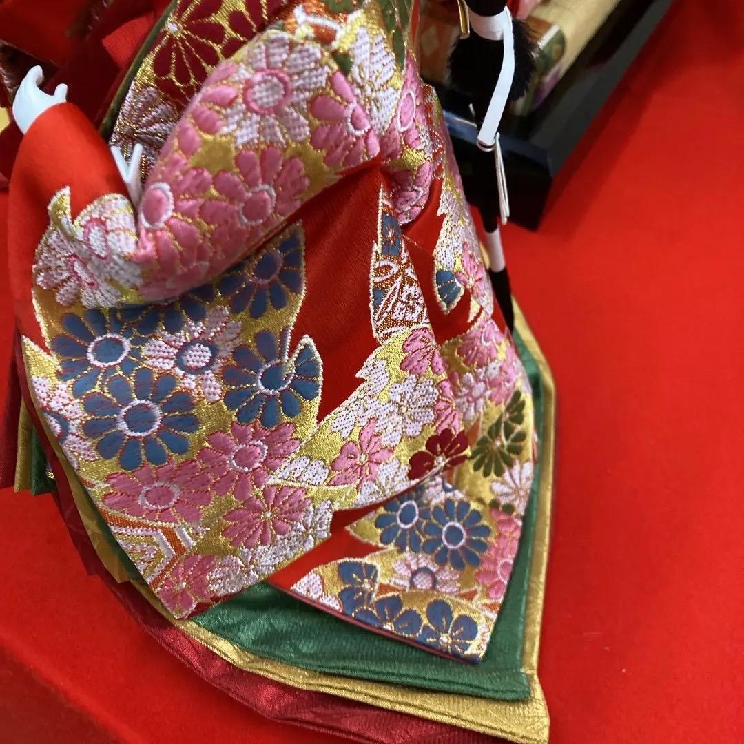 C4 豪華な衣裳　ひな人形　三人官女のみ　三五サイズ　雛飾り　雛人形