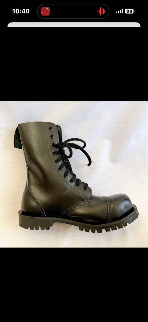 GETTA GRIP ブラックハイカットブーツ 24.0