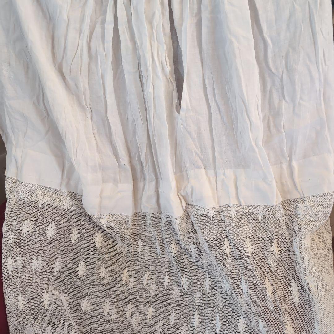 フランスアンティークワンピース　フランスアンティークレース