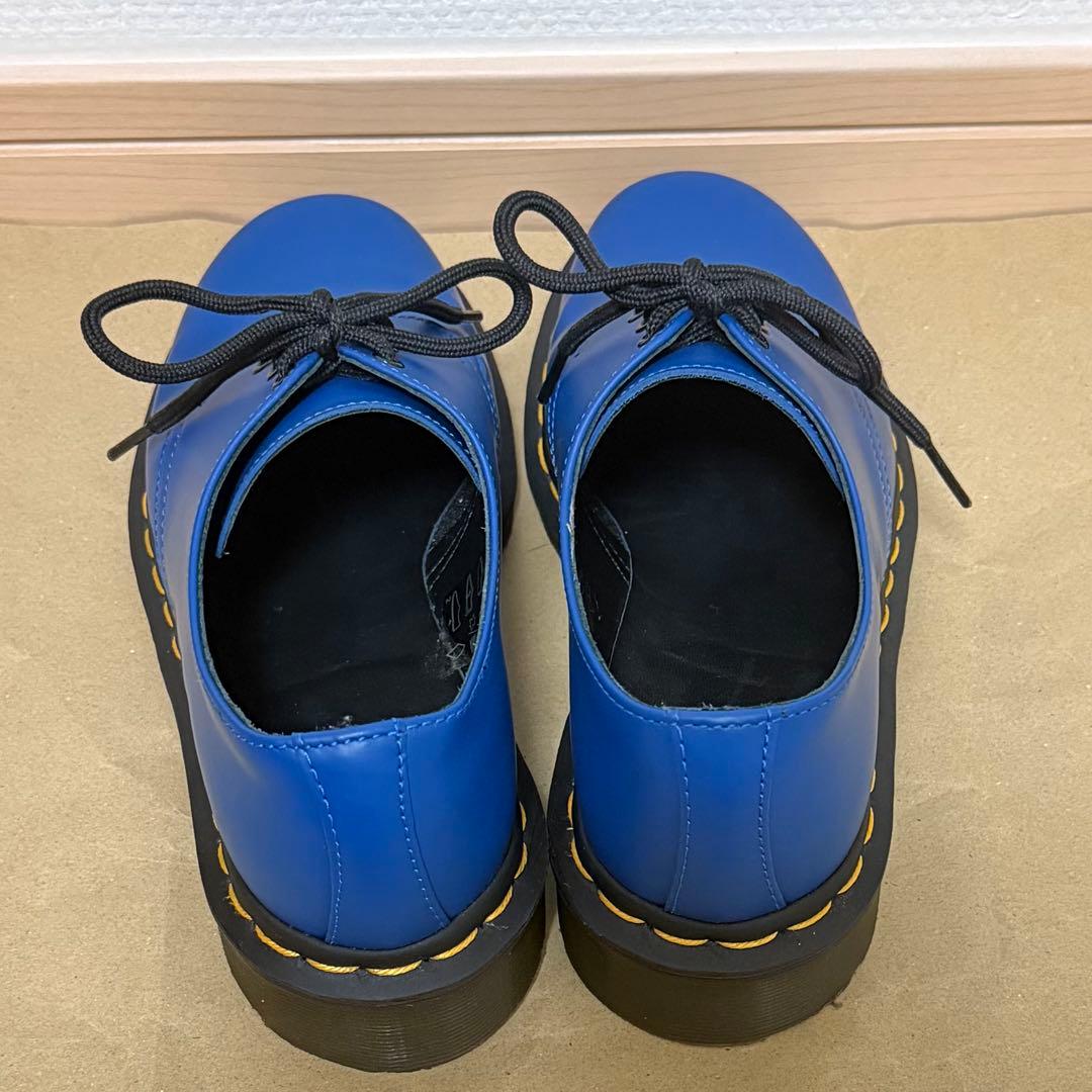 Dr.martens 3ホール シューズ ブルー