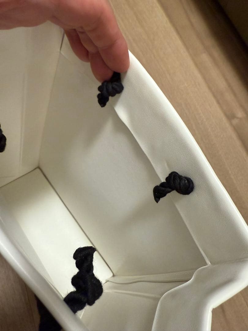 GR8 レザーショップ袋 ホワイト