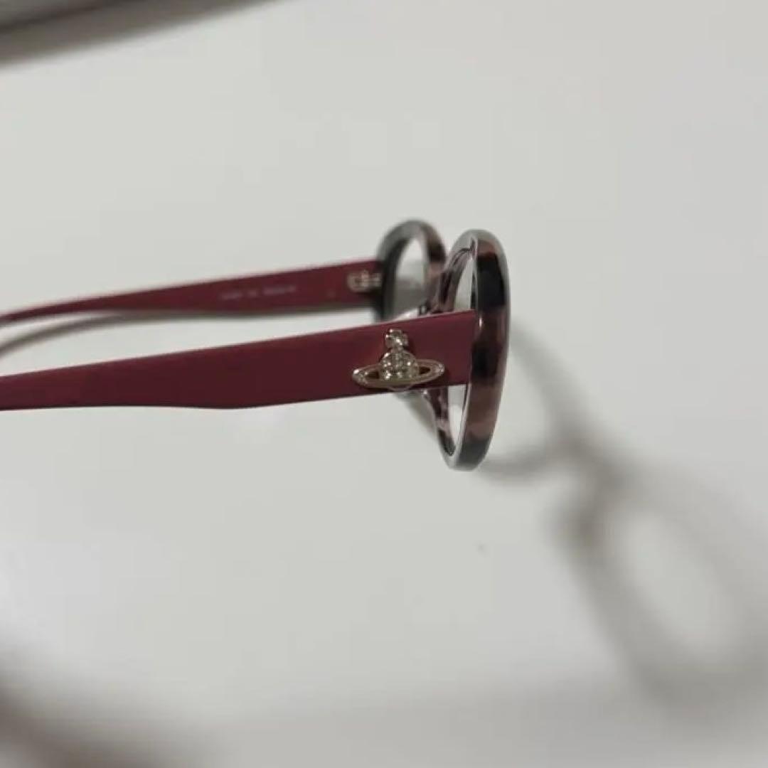 Vivienne Westwood オーバル サングラスブラウン・ピンク