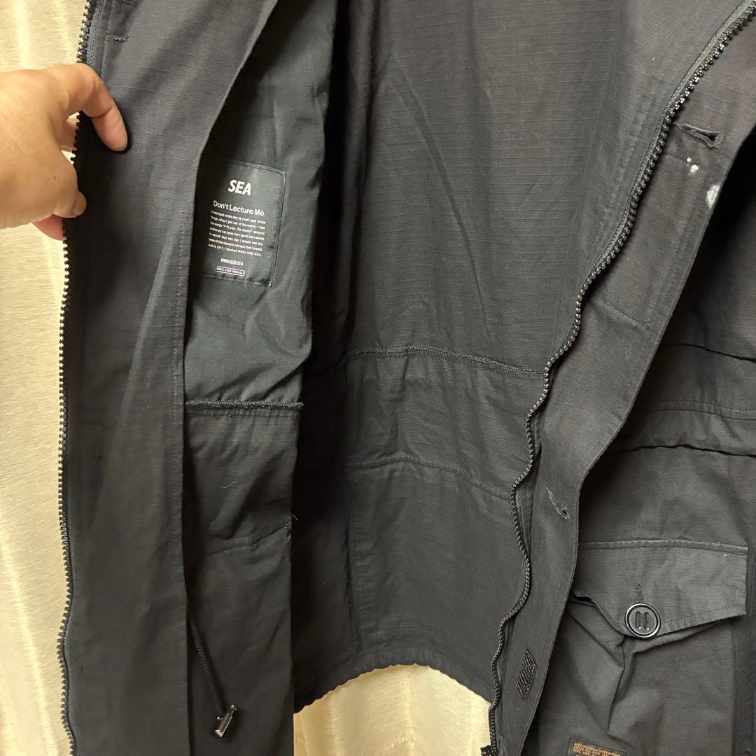 WIND AND SEA タクティカルジャケット ミリタリージャケット