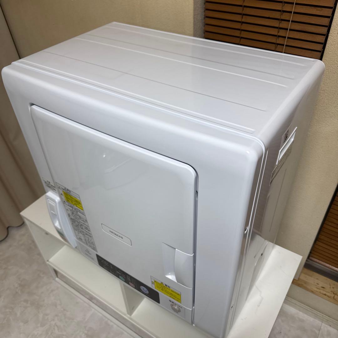 極美品 HITACHI 2022年製 除湿式衣類乾燥機 5kgこれっきりボタン