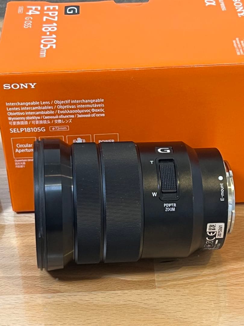 【美品】SONY EPZ 18-105mm F4 G OSS