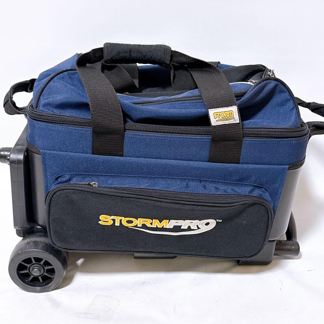 STORM PRO ボウリングバッグ キャリー ネイビー