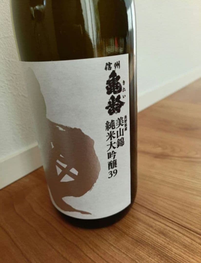 岡崎酒造　亀齢　美山錦　 純米大吟醸 39 720ml　銀亀
