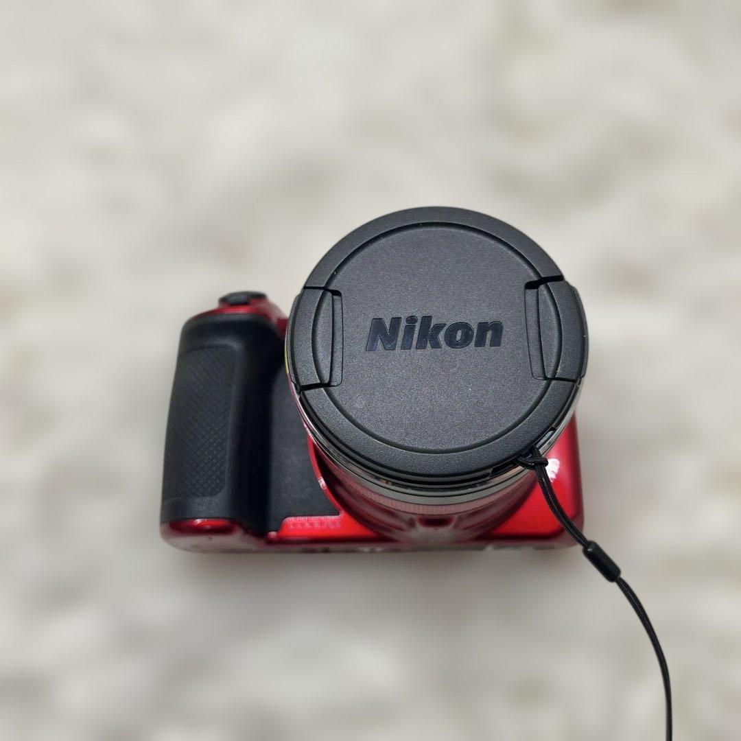 極美品　Nikon COOLPIX B600 ニコン デジタルカメラ レッド