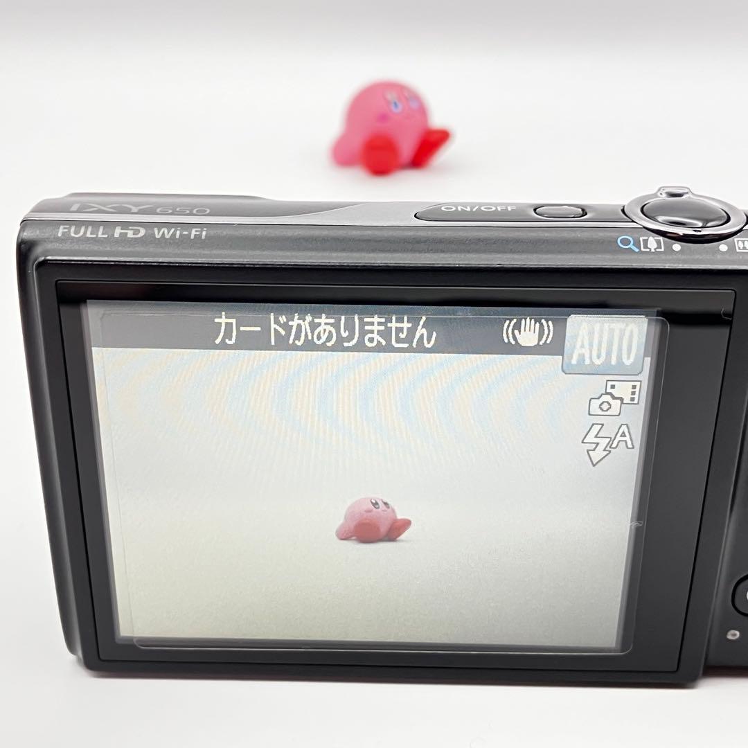 Canon IXY 650 ブラック Wi-Fi搭載　デジカメ