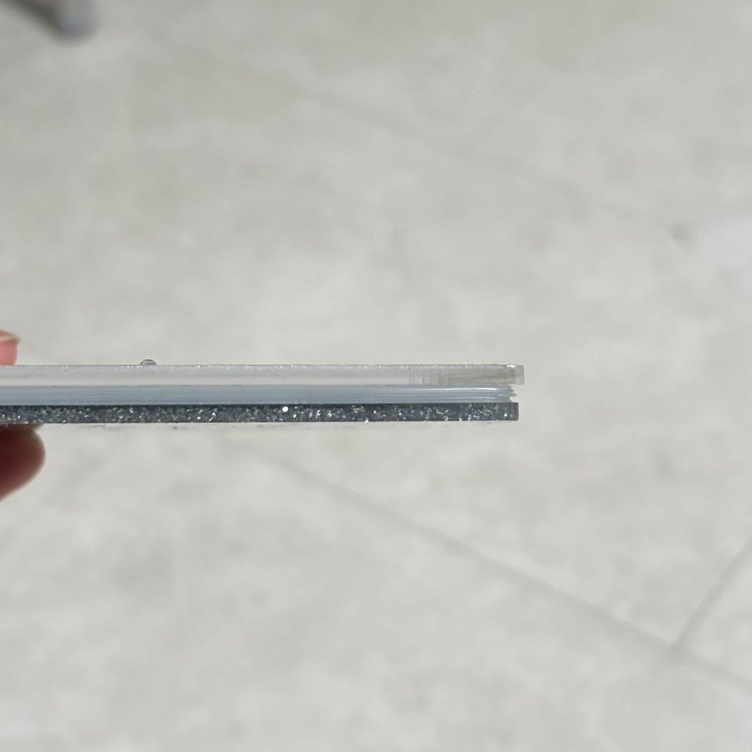 ✨ちり✨A6 アクリルレジンバインダー　リング付き×3セット