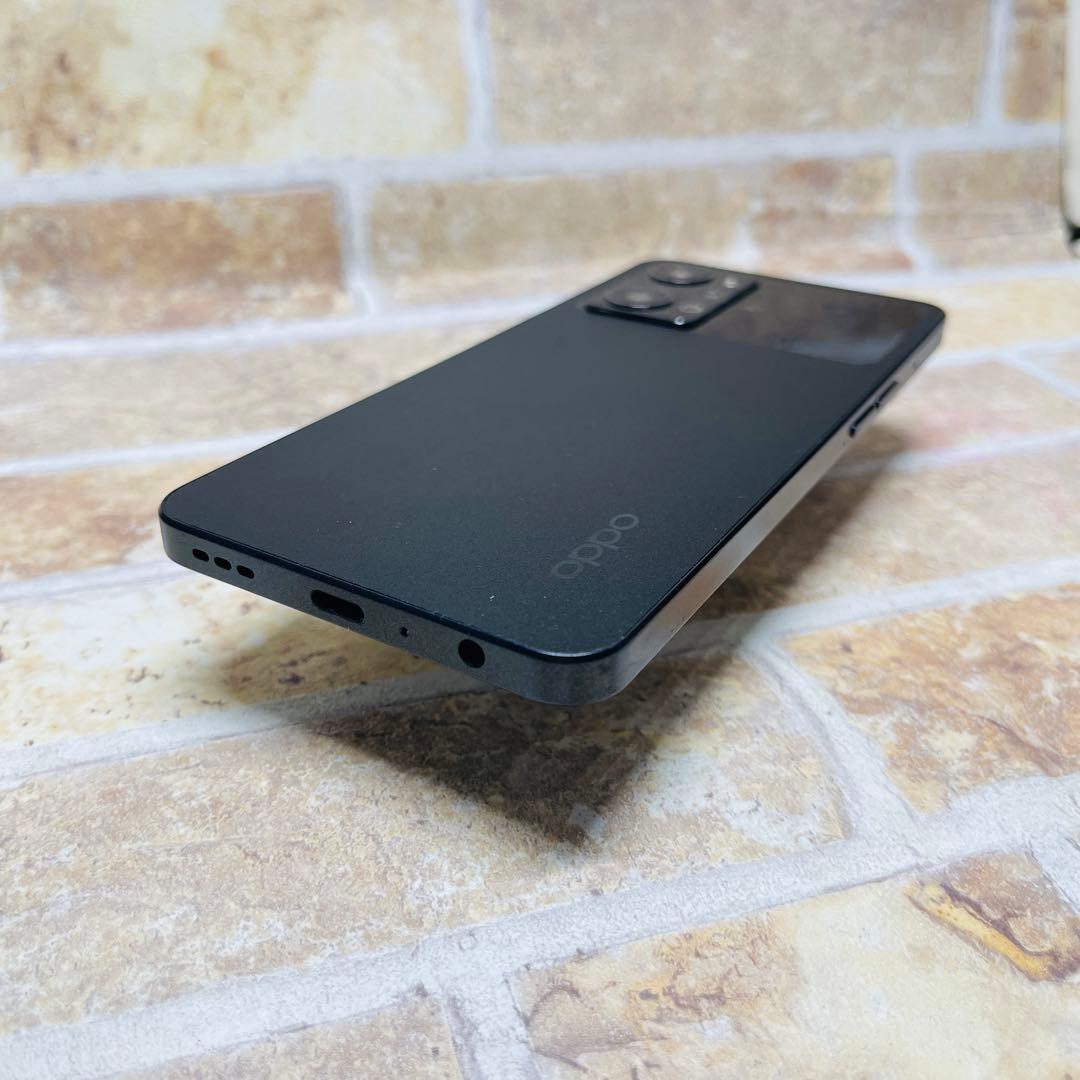 SIMフリー OPPO Reno9 A 128GB ナイトブラック電池良好