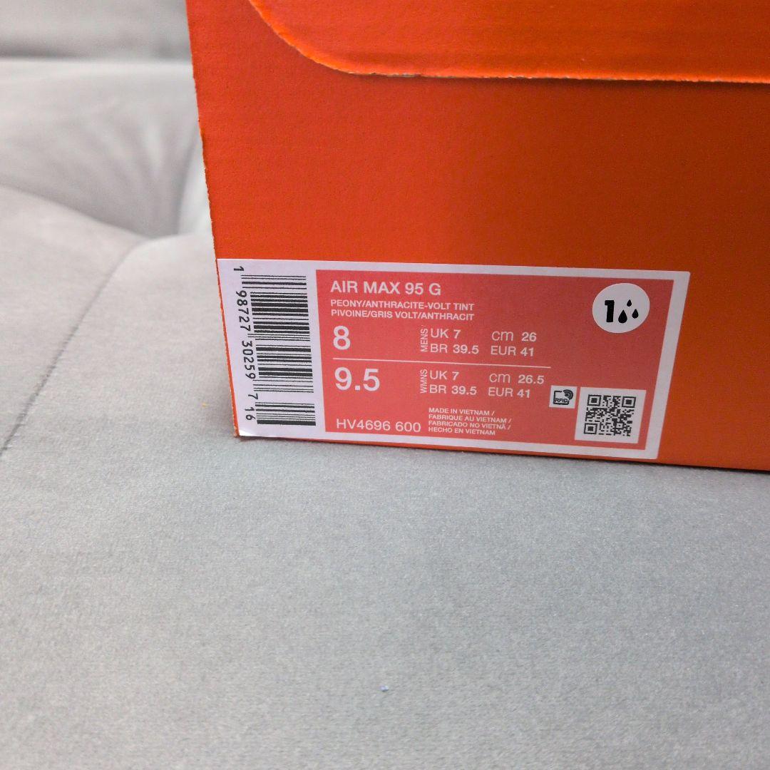 シューズ(男性用) NIKE AIR MAX 95 G 9.5