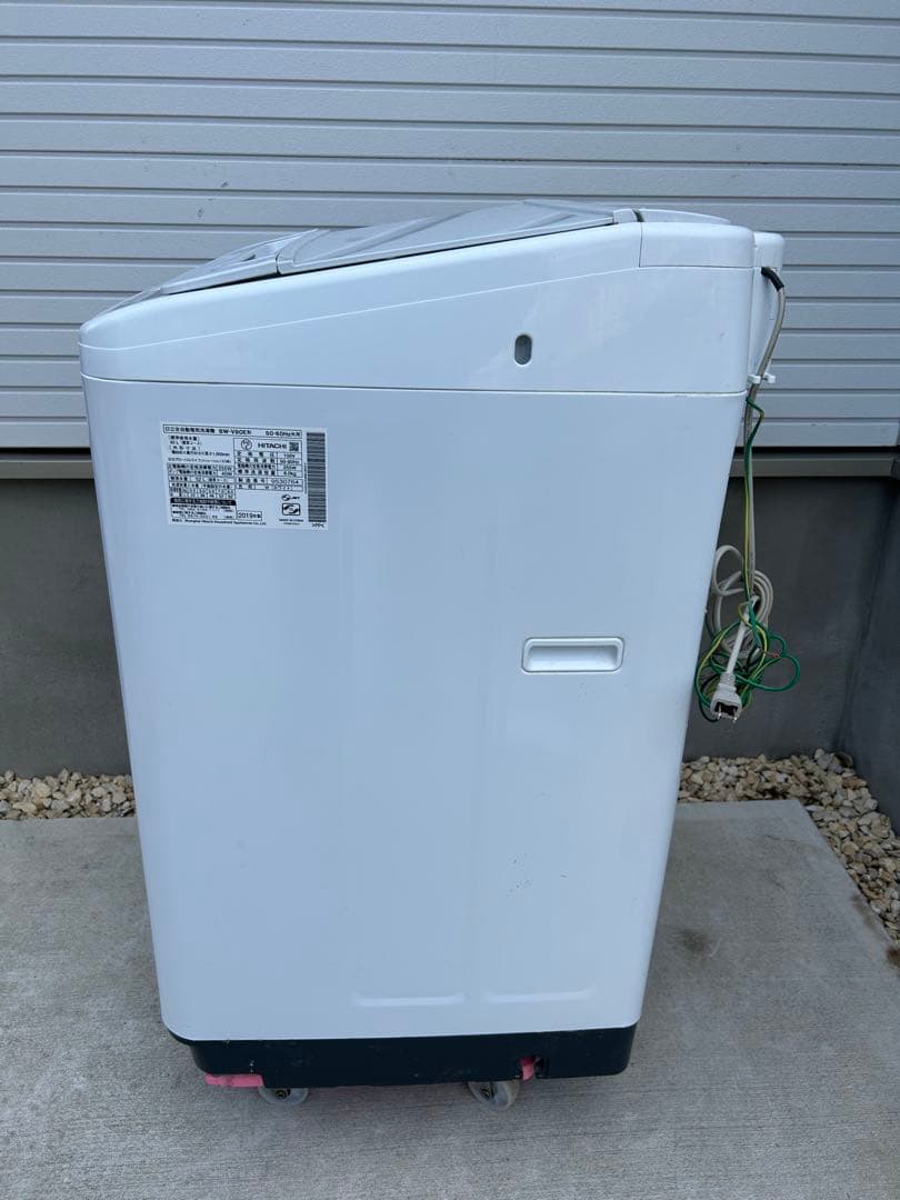 送料無料　2019年製　日立　電気洗濯乾燥機　BW-DV80E