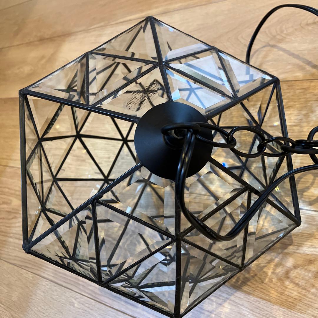 美品　tramonto トラモント　シーリングライト　吊り下 クリスタル　e26