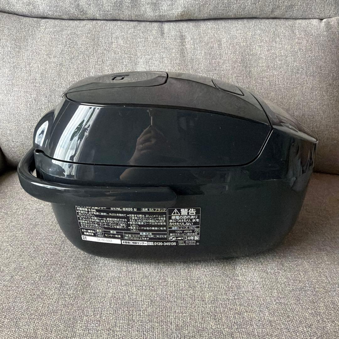 【美品】象印 2024年製 マイコン炊飯ジャー 炊飯器 極め炊き NL-BX05