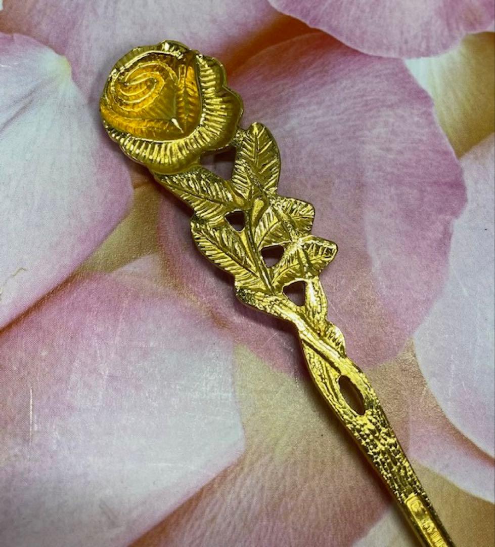 ヒルデスハイムローズ　シュガースプーン　ドイツ　ANTIKO社製　25イ128