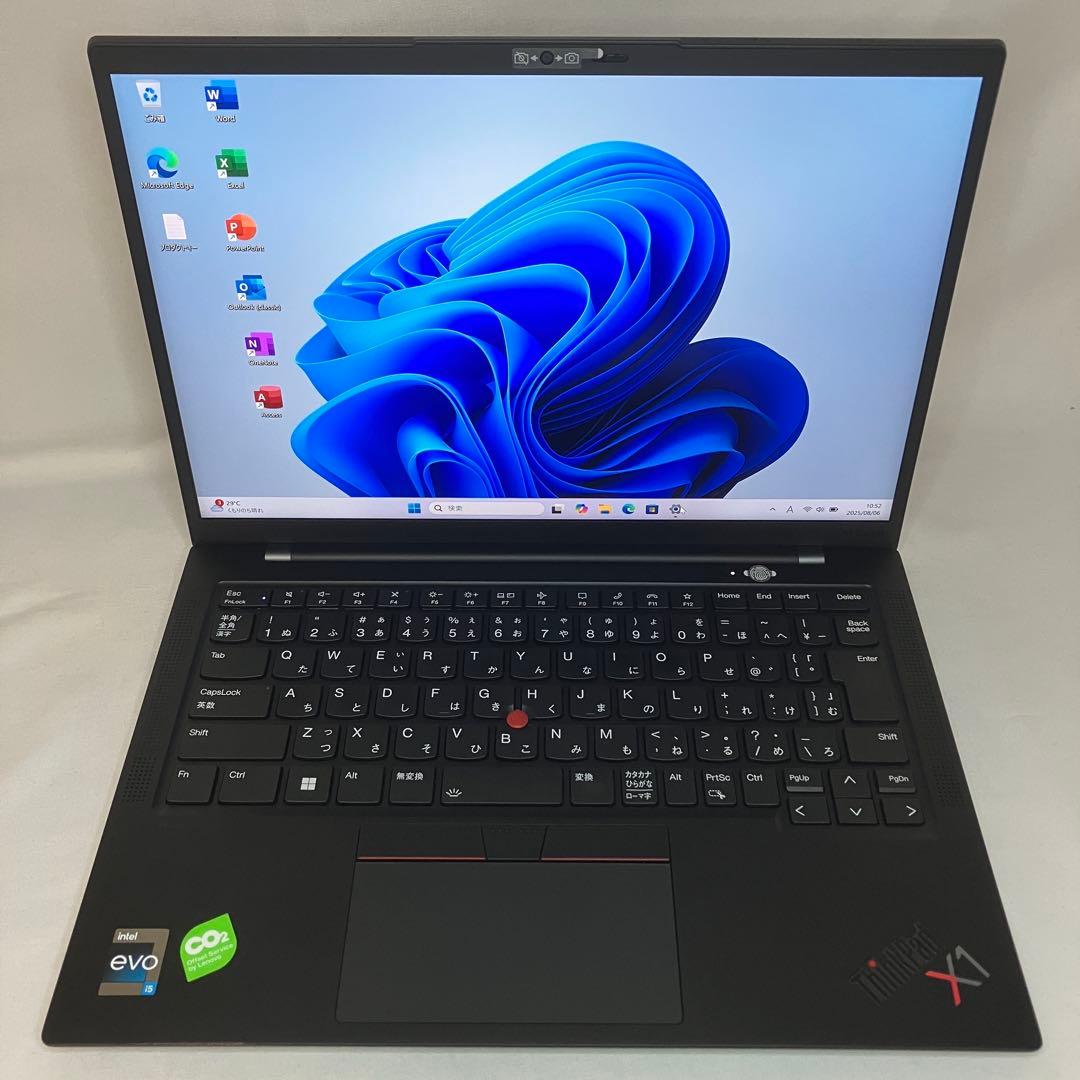 美品 ThinkPad X1 Carbon Gen10 i5 16GB オフィス