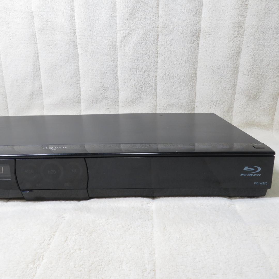 動作良好　SHARP BD-W520 ブルーレイレコーダー