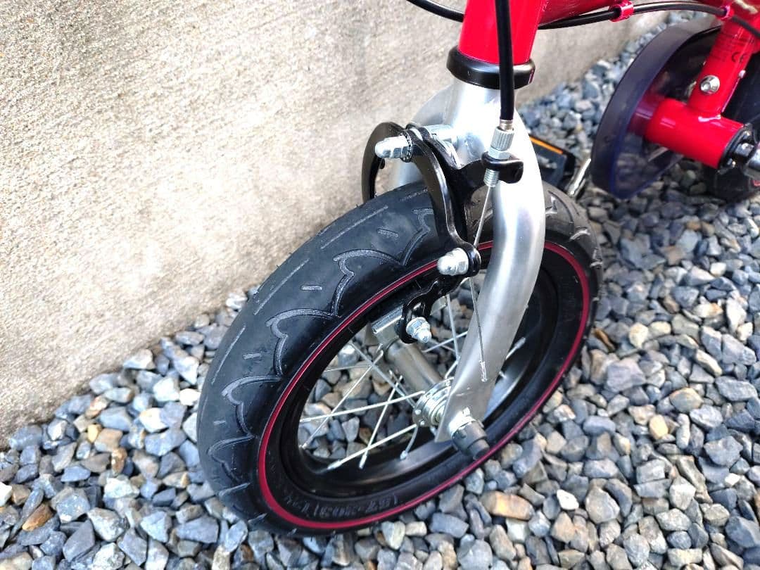 【美品】へんしんバイク　Henshin Bike 赤　12インチ