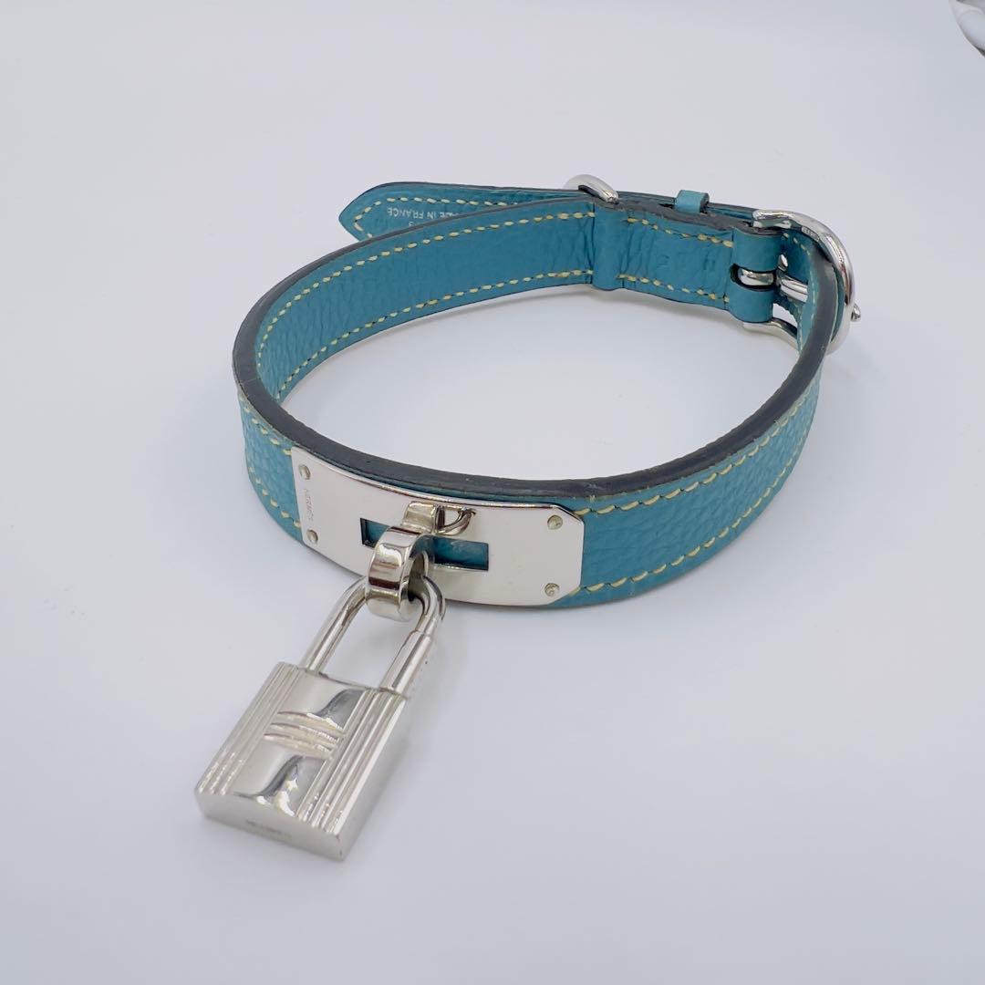 ✨美品✨HERMES ケリー ブルージーン 首輪・リードセット