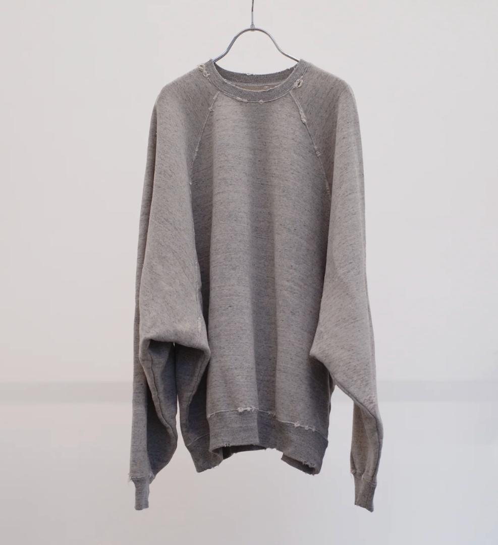 未使用【LON】Two Side Sweatshirt #04 新色トップグレー