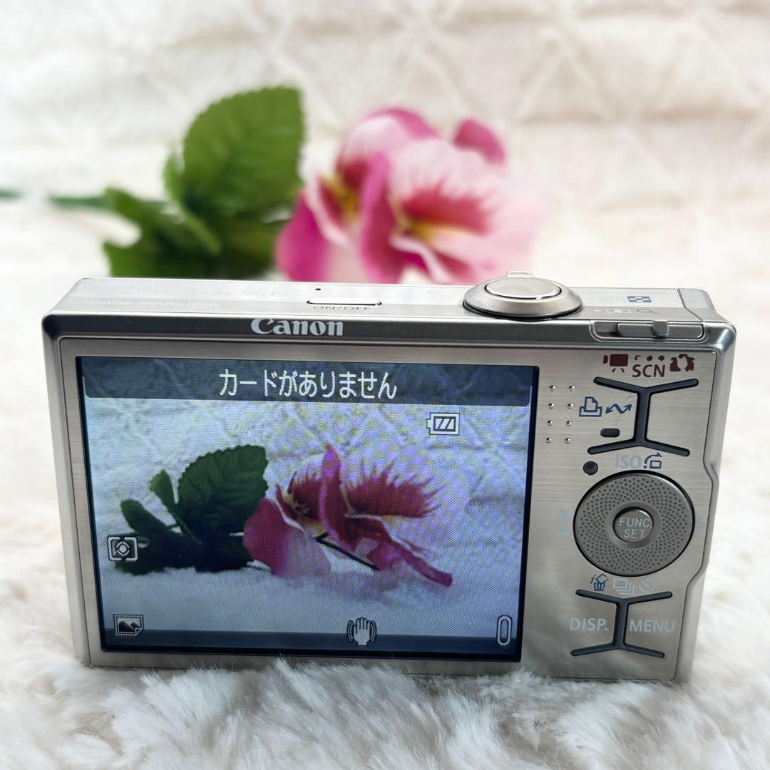 動作確認済み Canon IXY 95 IS シルバー バッテリー付属