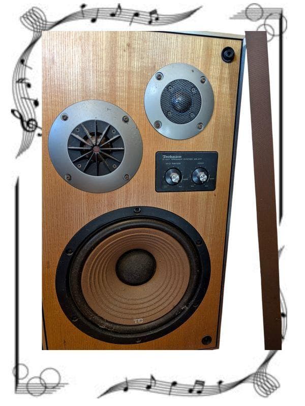 送料無料ジャンク1974年ヴィンテージTechnics SB-411 スピーカー
