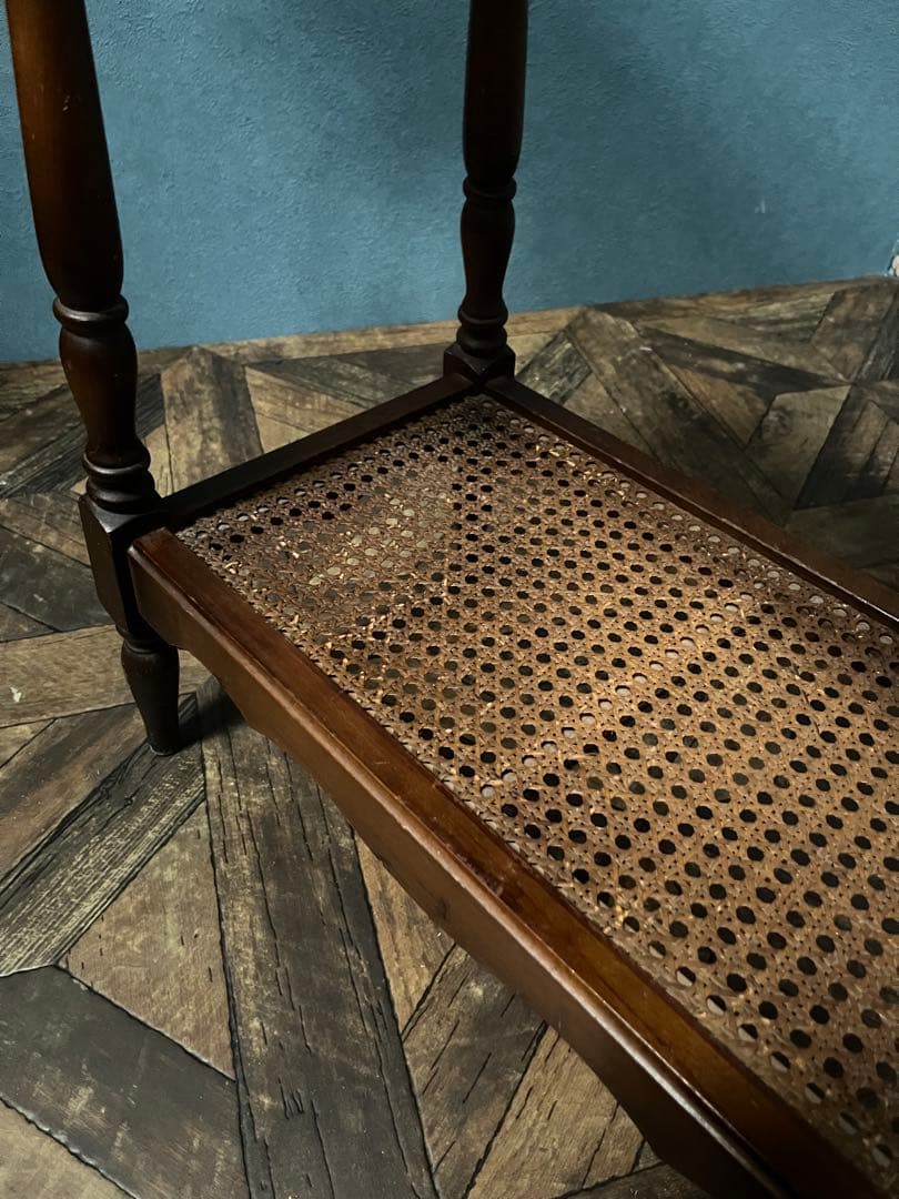 カリモク オールドカリモク サイドテーブル 花台 インテリア 昭和レトロ