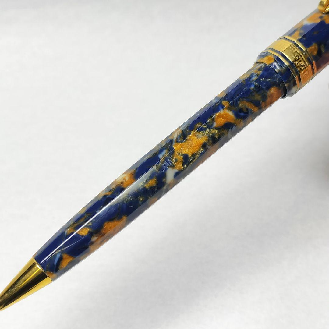 OMAS オマス EXTRA ボールペン サフランブルー セルロイド