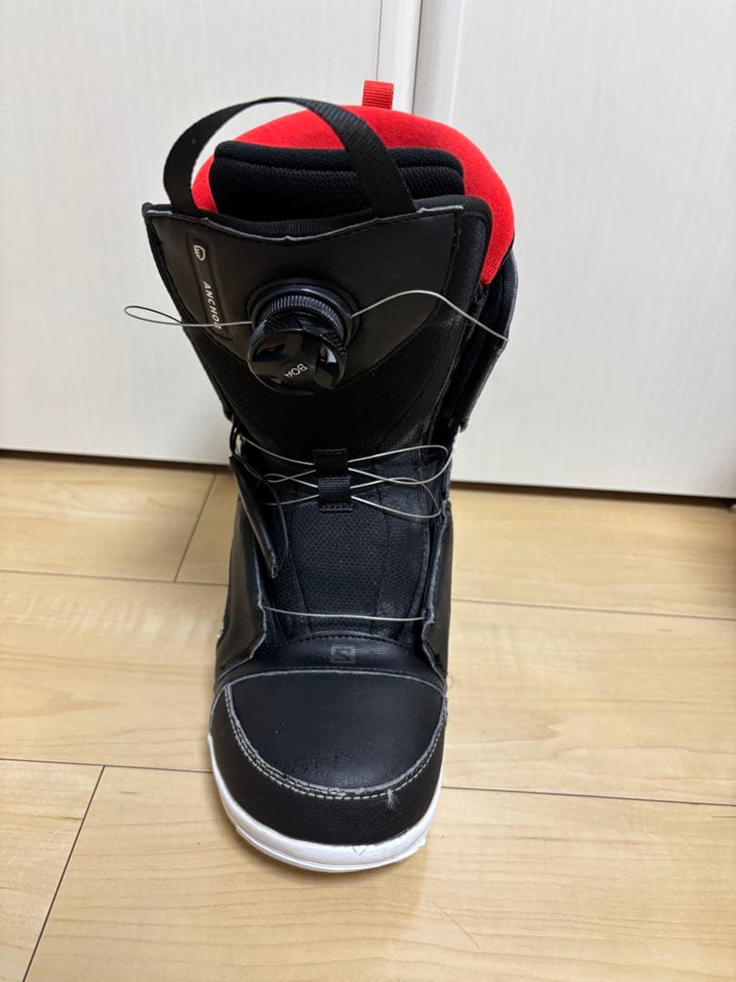 【ケース付】Salomon スノーボードブーツ ブラック　27.5cm