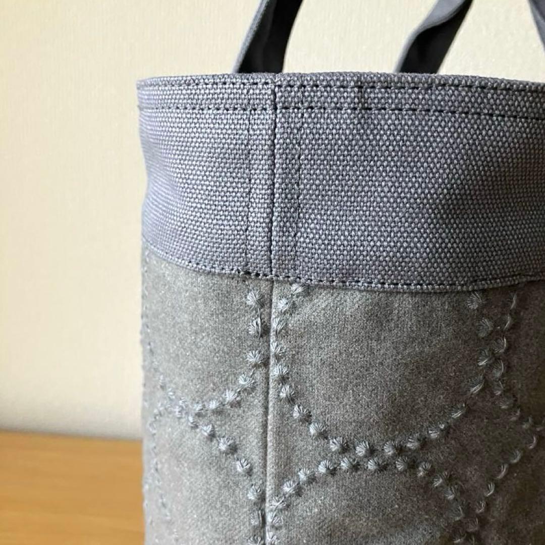 トートバッグ　dopタンバリン グレー