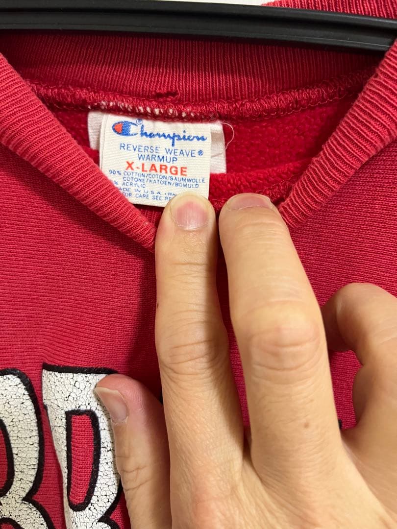 champion 80s トリコタグ　リバースウィーブ