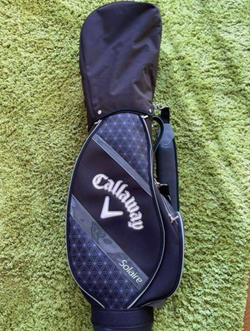 新品未使用Callaway Solaire キャディバッグ ブラック/グレー