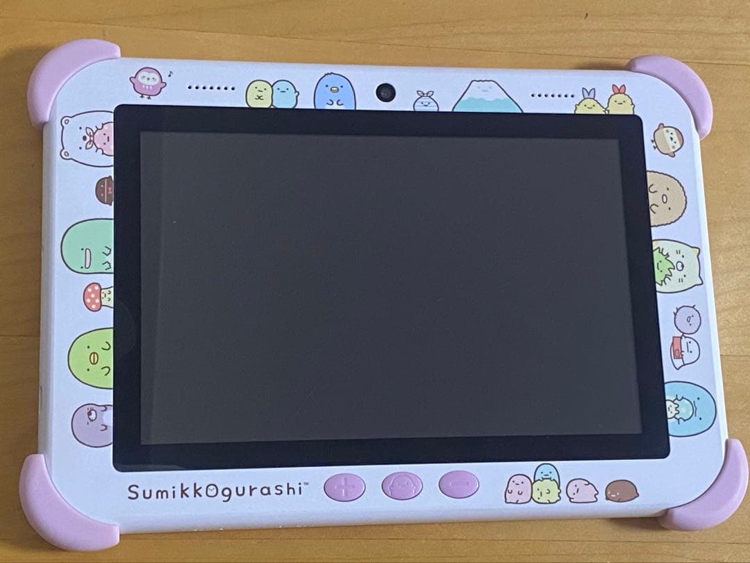 すみっこパッド8インチ　タブレット　パープル