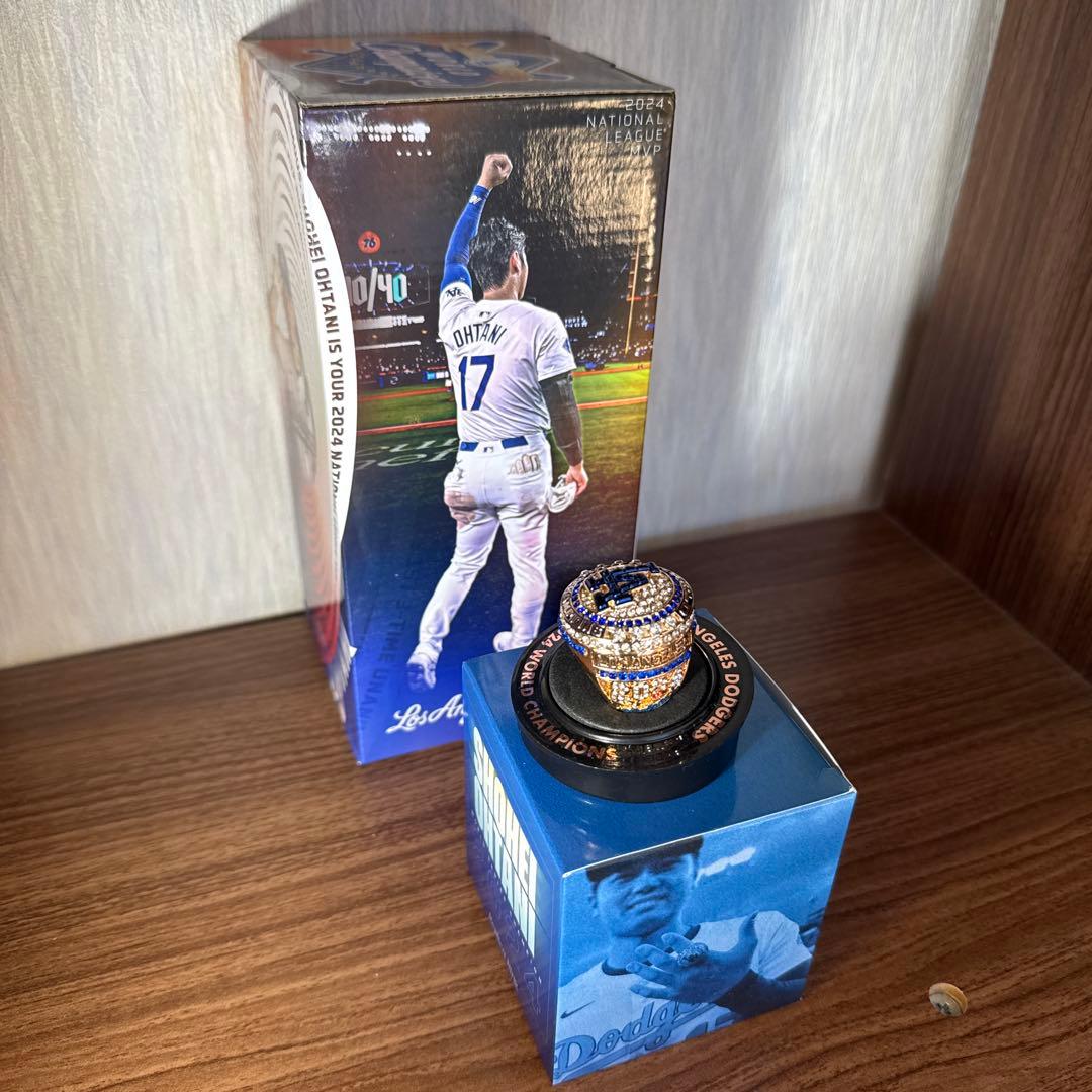 大谷翔平 2024 MVP レプリカリング セット