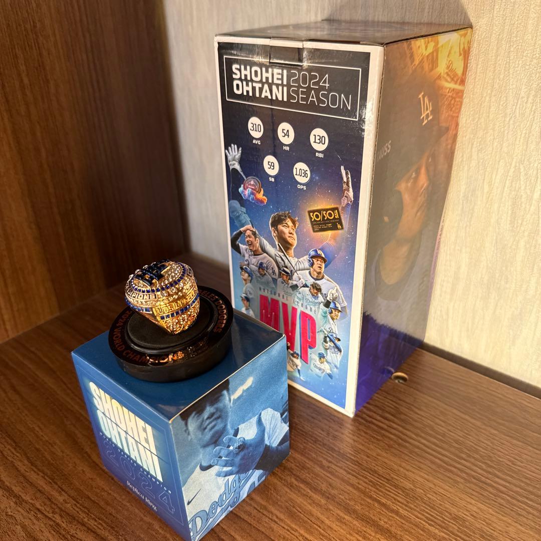 大谷翔平 2024 MVP レプリカリング セット