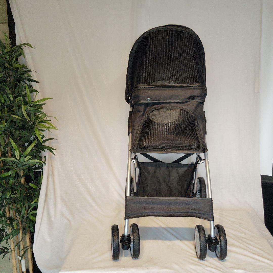 ペットカート ブラック メッシュ