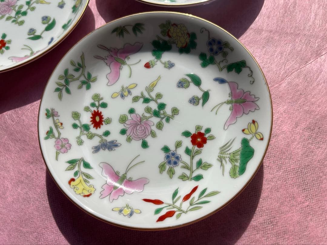 チャイニーCHinEE 平皿　5枚　クニエダヤスエさん