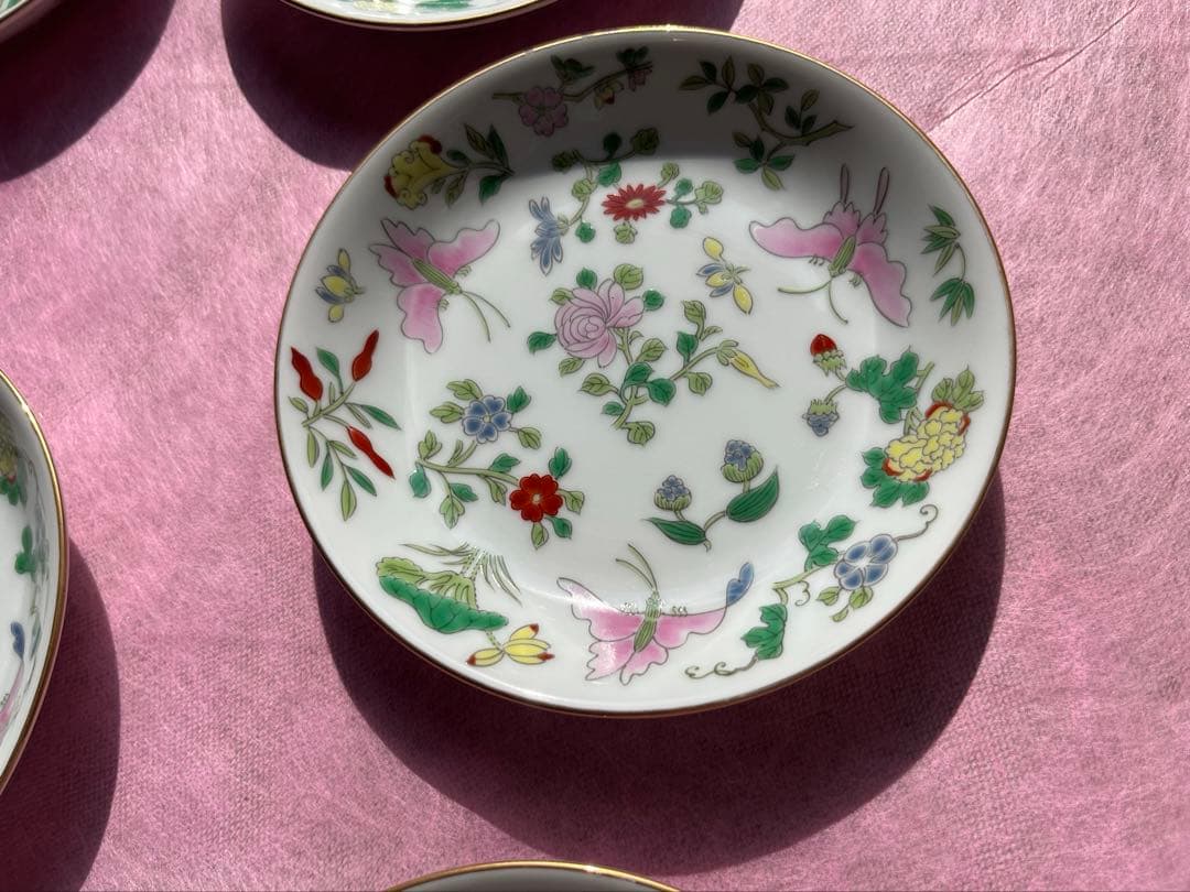 チャイニーCHinEE 平皿　5枚　クニエダヤスエさん