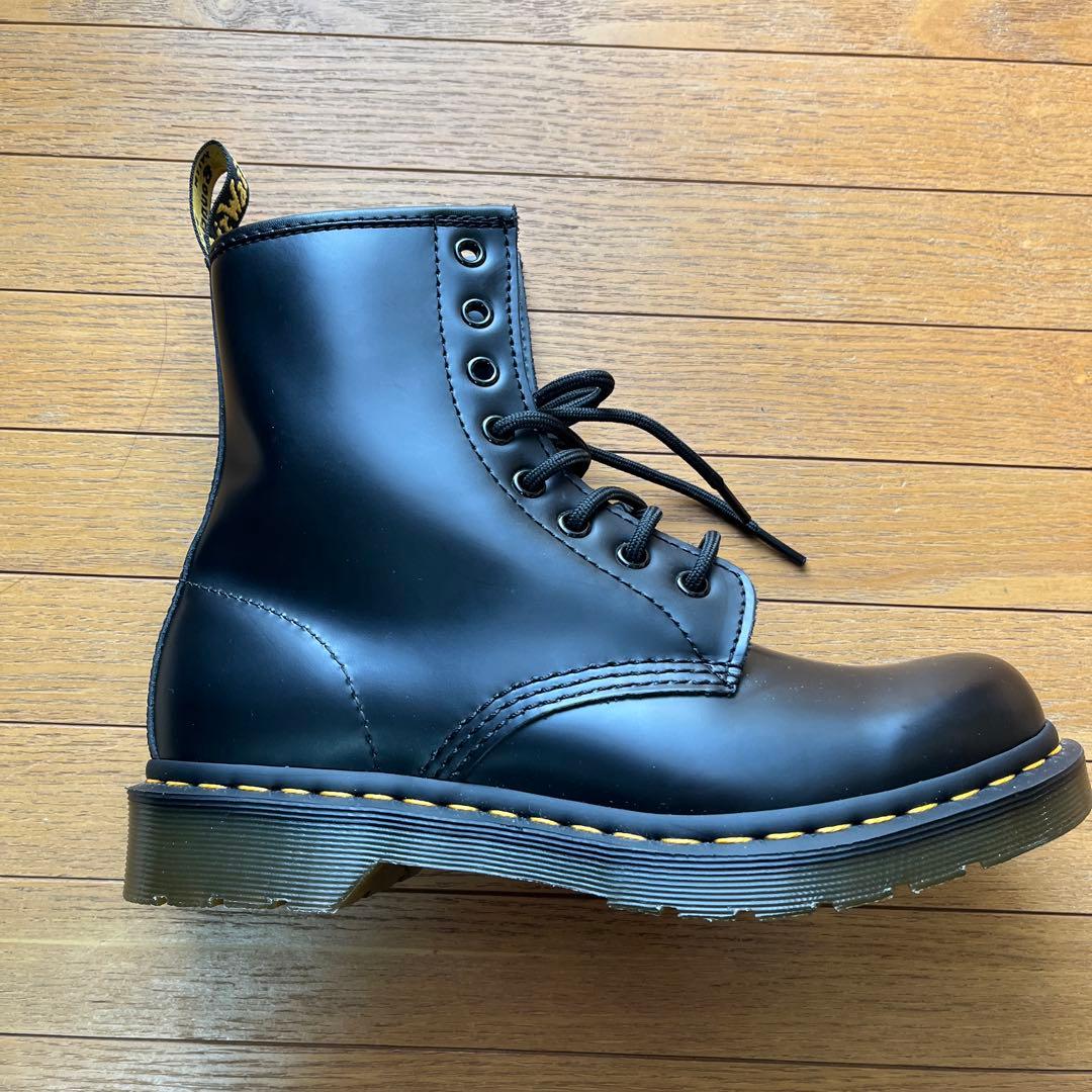 ドクターマーチン Dr.Martens UK6 ブラック 8ホール1460W