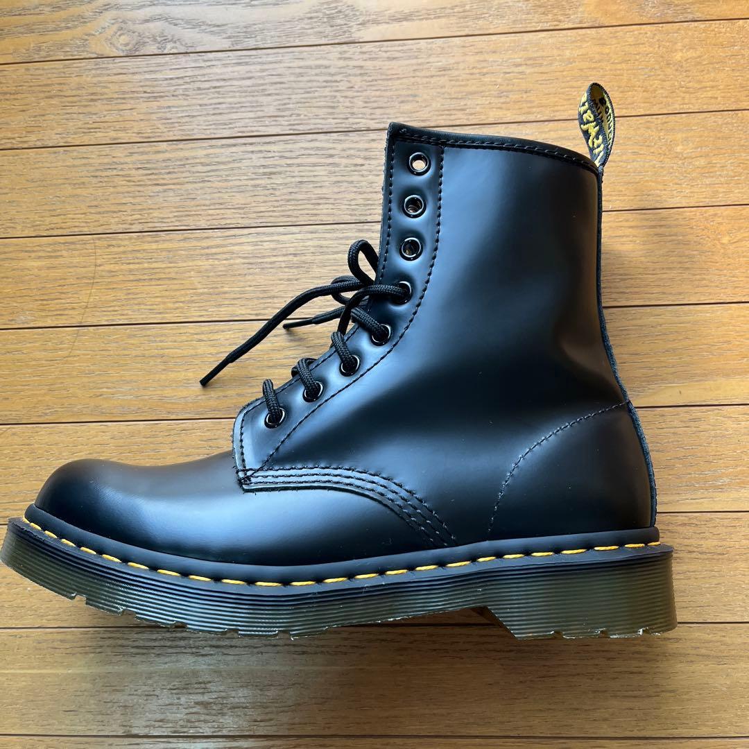 ドクターマーチン Dr.Martens UK6 ブラック 8ホール1460W