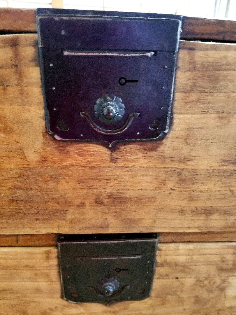 骨董品 引き出し 棚 大正レトロ 昭和レトロ タンス アンティーク 木製 古道具