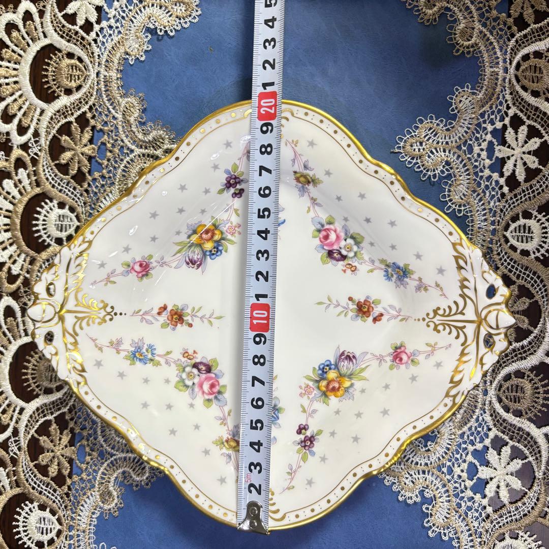 ロイヤルクラウンダービー ロイヤルアントワネット　角皿