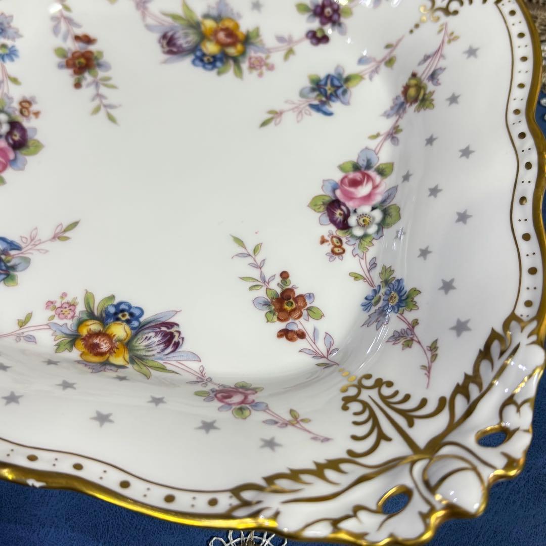 ロイヤルクラウンダービー ロイヤルアントワネット　角皿