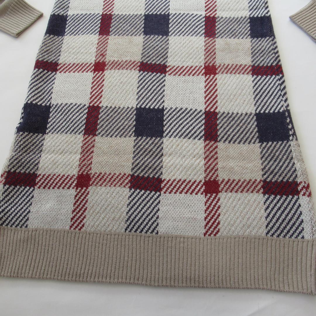 ブルーレーベルクレストブリッジ ベージュ ジャカードドレス / ワンピース 38