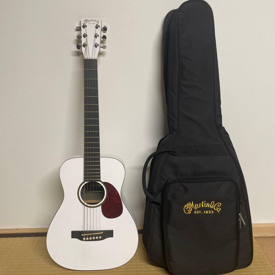 廃盤超希少✨Martin LX WHITE リトルマーチン　トラベルギター　白